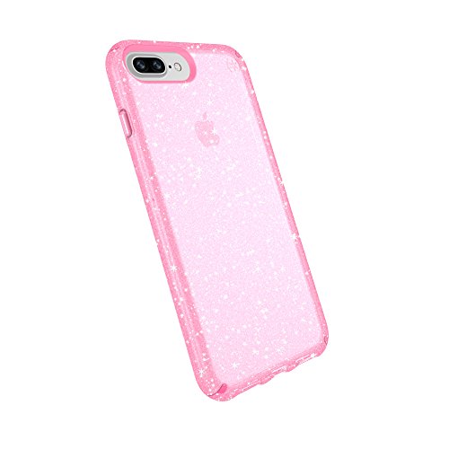 Teléfonos Celulares, Wireless Speck Funda Presidio Clear + Glitter para iPhone 6/6s/7/8 Plus - Rosa/Brillantina Dorada