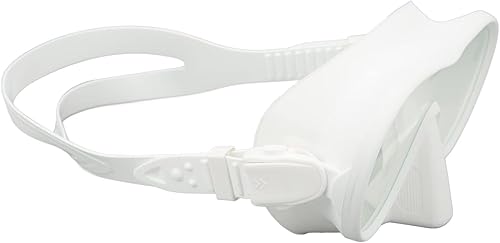 Miniatura 7 de Gafas de buceo, antiempañamiento de silicona suave, máscara de buceo con correas ajustables para esnórquel, natación (blanco)