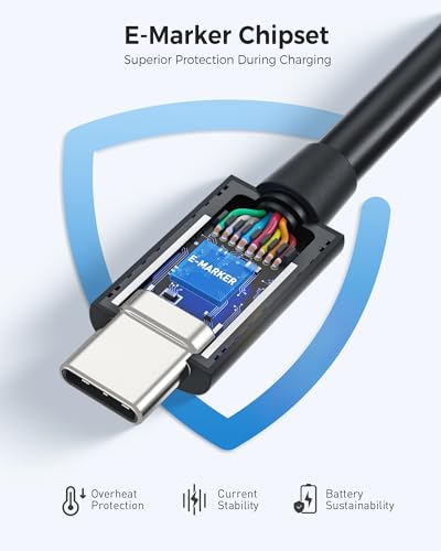 Thunderbolt 3 Kabel Cable Matters mit 100W Aufladen und 20Gbps
