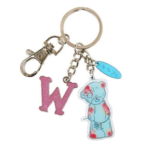 W Me to You Bear Enamel Alphabet Keyring Bag Charm by Me To You