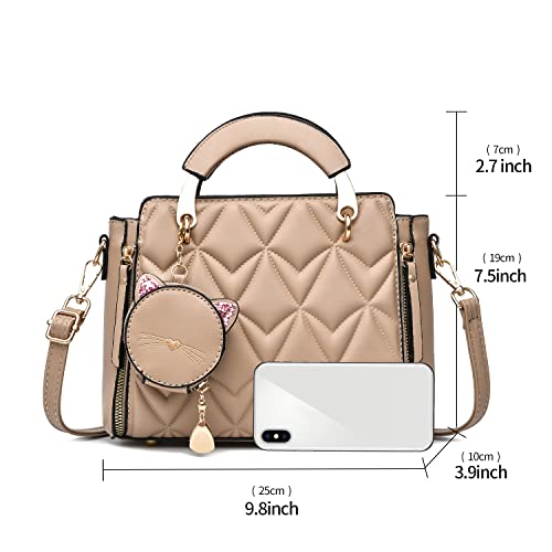 Image of Xiaoyu Fashion Purses and Handbags for Women Ladies Crossbody Bags Top Handle Satchel Shoulder Bags Small Totes