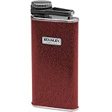 Stanley Classic Flask, Hammer Tone Crimson, 8-Ounce