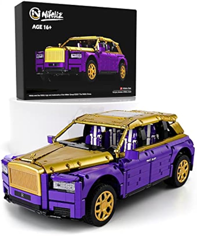 Nifeliz Kulliman SUV Building Kit, Sport Utility Car Model with Technique Functions, Collectible Gift for Men (3,161 Pieces)