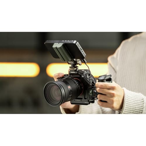 Image of Tilta Camera Cage Lightweight Kit for Alpha 7V, A7V, A7IV, A7R V | Xeno Top Handle | Arca-Swiss Baseplate for DJI Gimbals | Cold Shoe & 1 /4 inch-20 Mounting Points for Video Accessories | Black