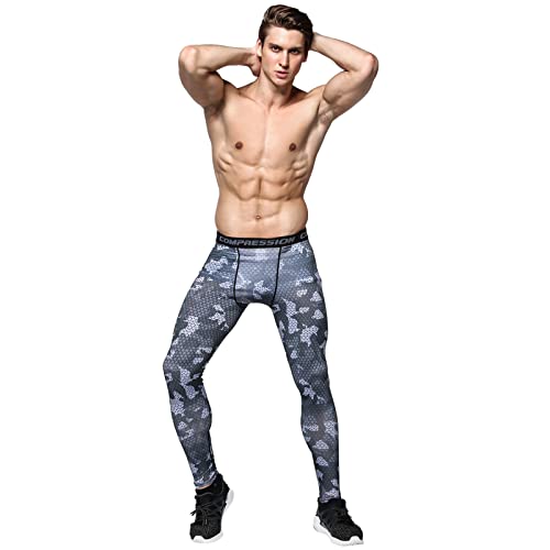 Collants pour leggings hommes thermiques et respirants pour le jogging