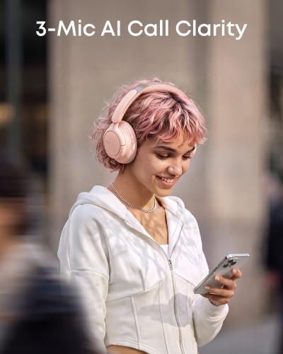 Image of Soundcore by Anker Q31i, Adaptive ANC Over-Ear Headphones, 50H ANC Playtime