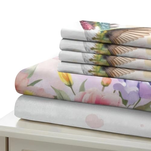 Housse de couette effet 3D hypoallergénique microfib
