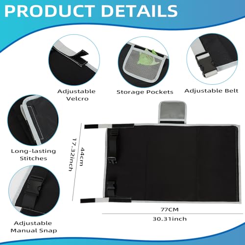 image for FOTN Toddler Airplane Bed, Kids Seat Extender Travel Bed, Safe Baby Pl