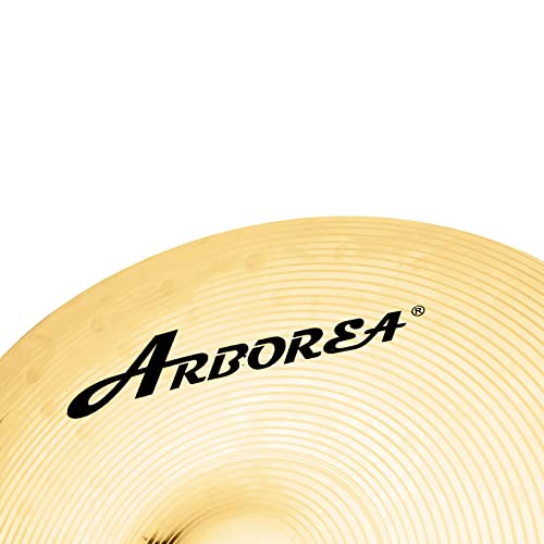 Arborea AHC Cymbal Pack Alloy Cymbals Drum Cymbal Set 14 Inch/16 Inch/18 Inch/20 Inch Plus Free Cymbal Bag 5 Pieces Cymbals thumb #8