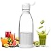 Mini-blender, świeży sok, mały mikser z możliwością ponownego ładowania przez USB, 300 ml, przenośny sok owocowy, blender do smoothie, koktajli, piszczący mikser dla niemowląt