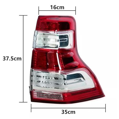 Feu arrière LED stop clignotant carrosserie droite Toyota Prado LC150 FJ150 2015 - 4