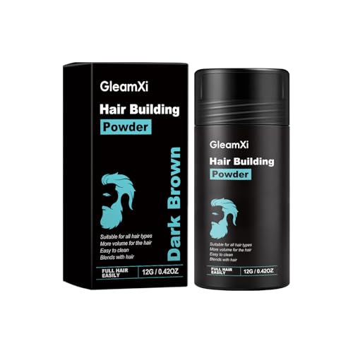 Pelo disperso de alta calidad para engrosar el cabello óptico (negro). Fibras capilares profesionales para un volumen instantáneo. Cubre las zonas claras y el cuero cabelludo. Aspecto natural y agarre