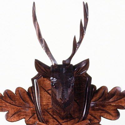 Cuckoo Clock Hunting Clock, Sitting Animals