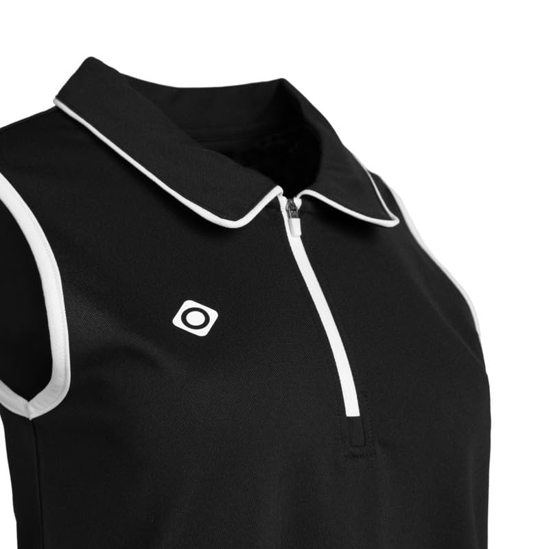 Polo negro Izas Blair mujer talla XL, camiseta deportiva de manga corta 3