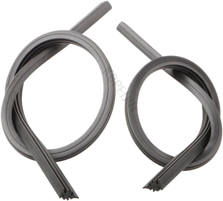 1Set Car Wiper Refill Rubber Strip for Peugeot 5008 2012 2013 2016 2017 Wipers Blade Accessories(17 and 28)