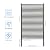 Outdoor Privacy Screens Freestanding, 36" W x 72" H Steel Pipes and Slats Panels, Outdoor Privacy Screen, Freestanding Screen for Outside Patio Garden Backyard, Brown