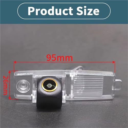 Caméra de recul AHD pour Toyota RAV4 4runner Highlander avec trajectoire dynamique - 4