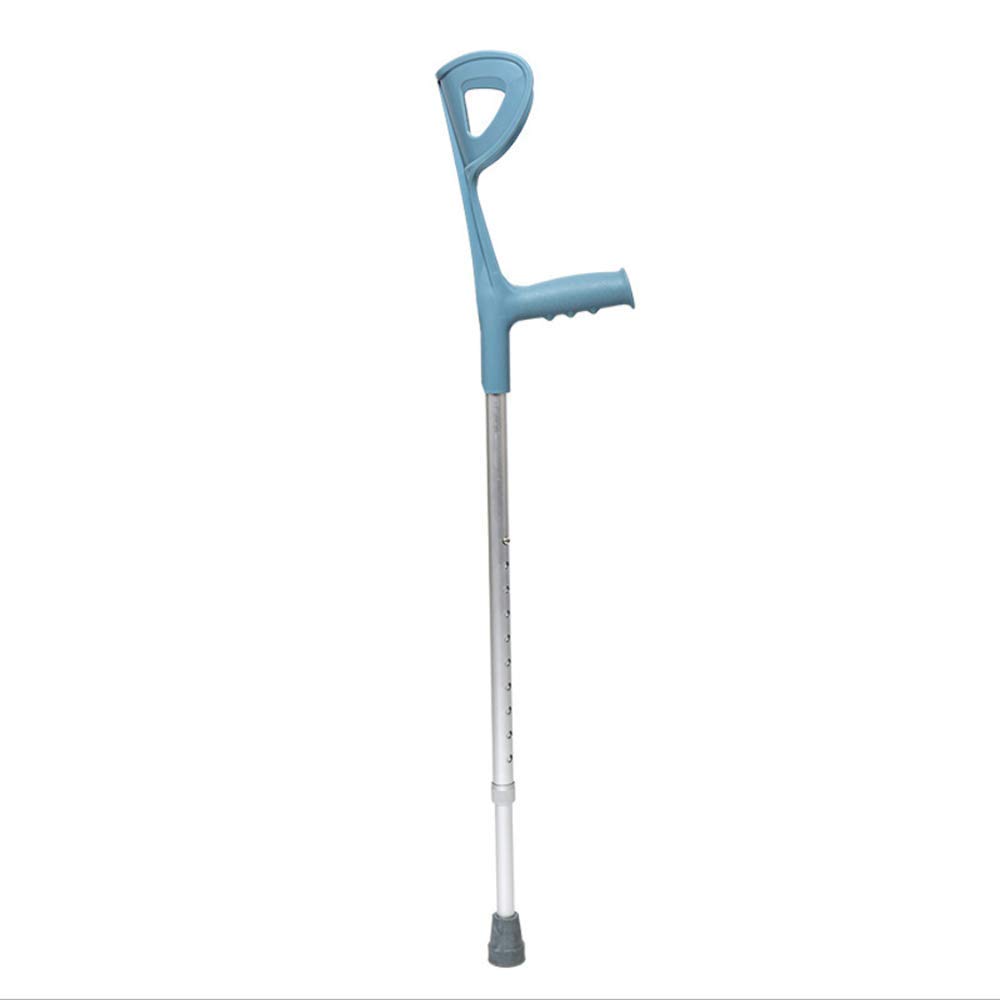 Stampelle regolabili, impugnatura standard, assistenza per stampelle per avambraccio, ausilio per camminare leggero, bastone da passeggio, stampelle comode con impugnatura morbida, interessanti