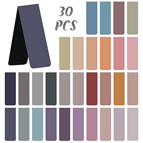 Lot de 30 marque-pages magnétiques, marque-pages magnétiques pour enfants, marque-pages personnalisés colorés mignons pour l'école, la maison, le bureau Cover