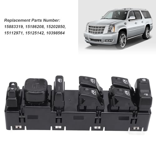 Commande de vitre fluide et réactive pour grand SUV 62 broches