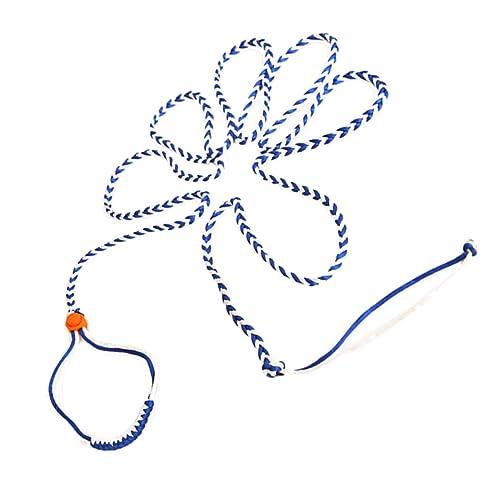 Garneck 2m Portable Hamster Leash Cotton Rope Harness for Travel Pet Supplies Comfortable Random