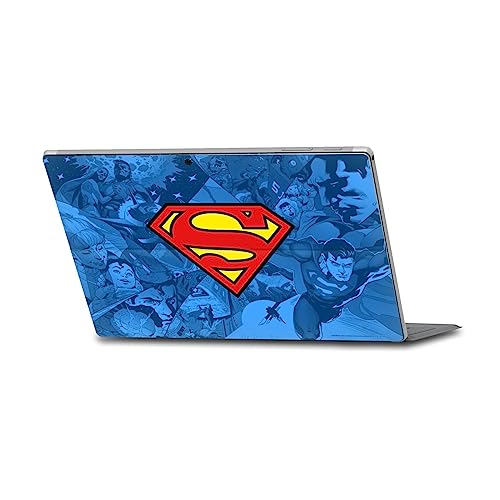 Skin Superman pour Surface Pro 4/5/6, autocollant vinyle DC Comics par Head Case Designs