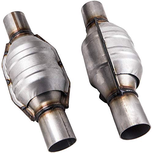 Flujo frontal inoxidable 2,25" 13'' para sistema de escape de coche 53005 2