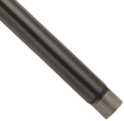 RAB Lighting ST12B Lawn Light Mounting Stem, 12 Inch Steel Landscape Lighting Post for Flood Lights and Garden Lighting, Black image 2