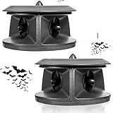 CLEANRTH BCS202 Bat-Blocker Pro - Safe Ultrasonic Bat Repellent (2 Pack)