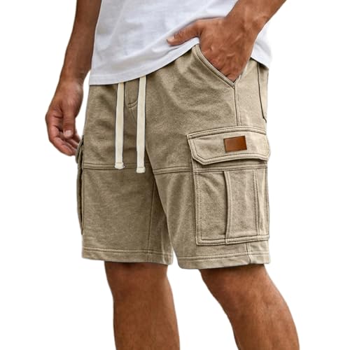 Shorts et Bermudas Hommes Casual avec Cordon Ajustable