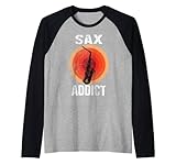 Photo Gallery vintage sassofonista angosciato,sassofono divertente maglia con maniche raglan Photo Gallery vintage sassofonista angosciato,sassofono divertente maglia con maniche raglan