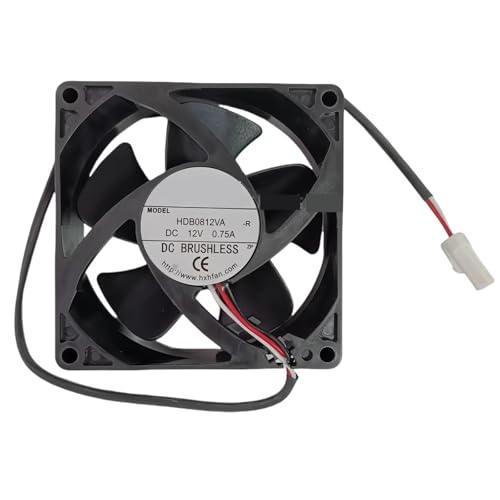 Ventilateur de refroidissement 12 V 80mm PWM à haut débit pour châssis PC étanche