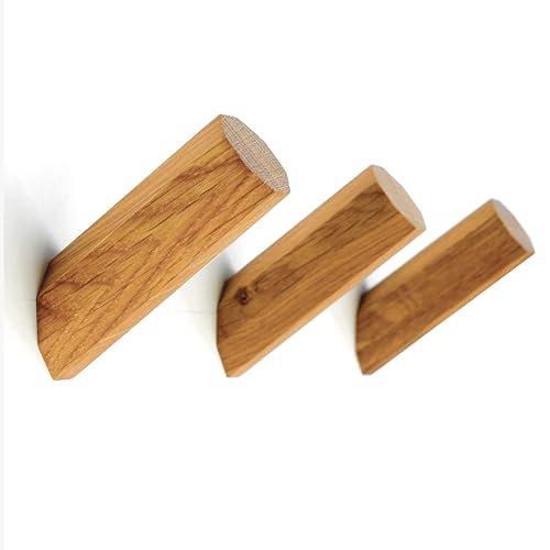 Kardamov Studio 3er Set Haken aus Berlin, Handgefertigte Kleiderhaken aus...