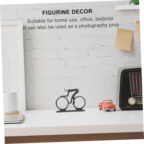 Sculpture moderne de vélo abstrait : décoration de bureau et accessoires décoratifs - 8