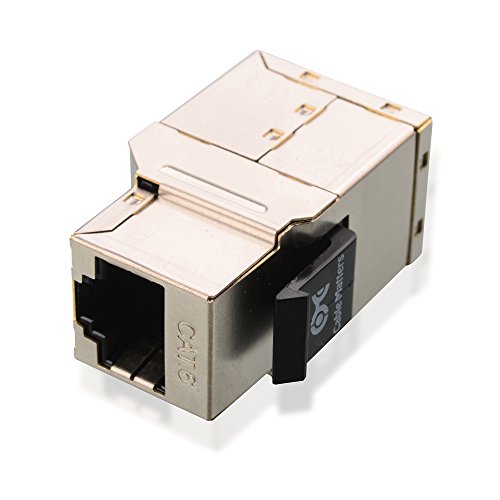 Cable Matters Ul Listed 5-Pack Rj45 Shielded Keystone Jack Coupler Gender Changer #TOP3