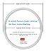 Silicone Sealing Ring and Universal Replacement Floater and Sealer for 5 or 6 Quart Pressure Cooker Models, Such as XL, YBD60-100, PPC780, PPC770 and PPC790