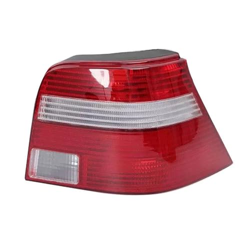 QFJFBGGH Luces Traseras Para VW Para Golf 4 1998-2008 Luz Trasera De Coche Freno Advertencia Señal Giro Carcasa Lámpara Automática Luces Traseras para Remolques(Blanco Derecha)