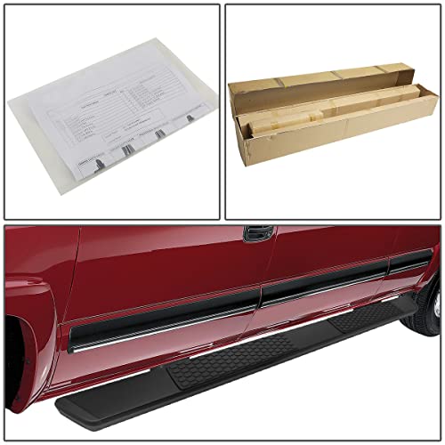 Estribos de acero inoxidable DNA MOTORING 5.5 pulgadas miniatura 5