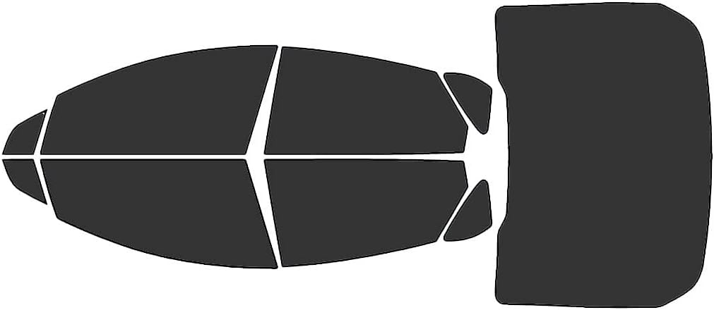 Rvinyl Window Tint Kit Compatible with Ford Fusion 2013-2020 - Complete Precut Kit - 20%