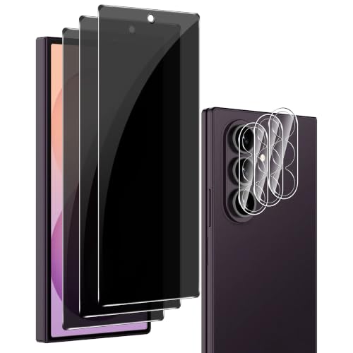 Fhyeugfy Samsung Galaxy Z Fold 8 Ultra�p�X�N���[���v���e�N�^�[[�t�����g�A���`�X�p�C�����K���X�t�B����3��+�J���������Y�v���e�N�^�[3���p�b�N]�E���g��HD�A�d�x9H�A���h�~�B