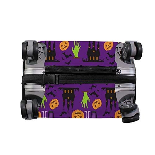 Housse pour bagages de voyage anti-rayures Halloween taille L - 5