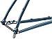Ritchey Outback Breakaway Steel Frameset - 700c & 650b Compatible, Blue, Lightweight & Durable TIG-Welded Steel Frame with Carbon Adventure Fork, Flat-Mount Disc Brakes, Travel Disassembly Case, Rack