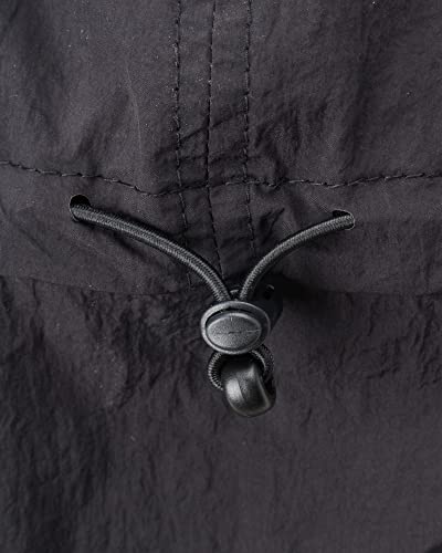 Hurley Men's Baseball Cap - Panama Protect Upf 50+ Curved Brim Hat With Packable Face And Neck Cover Flap, Size One Size, Northshore Black #TOP2