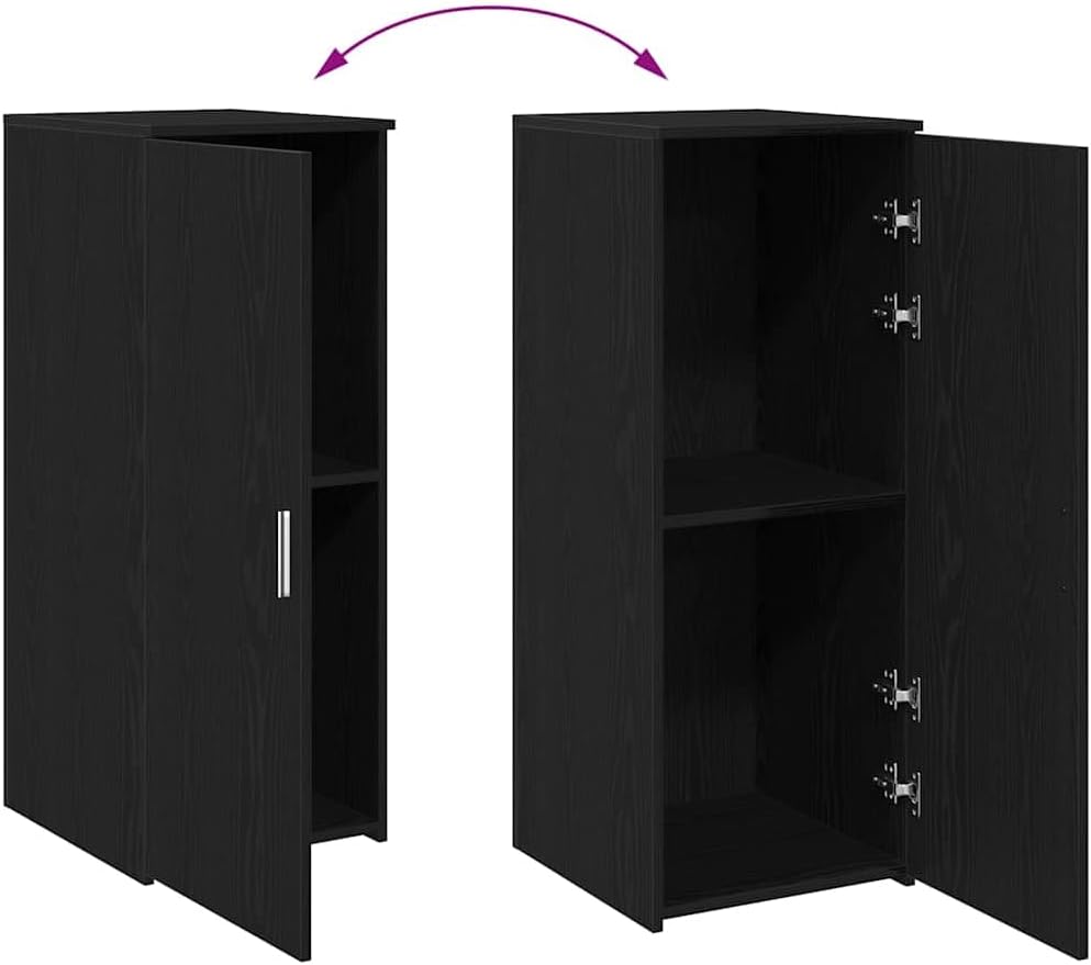 Wall Mountable Storage Cabinet for Office with Adjustable Shelf Compact Design for Small Spaces