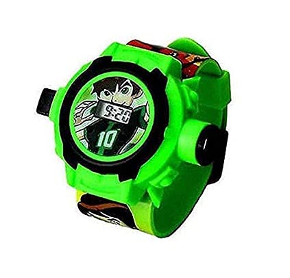 pass pass Digital 24 Projector Cartoon Character Watch for Boys & Girls (Green) (B083RF7B54) Amazon Price History, Amazon Price Tracker