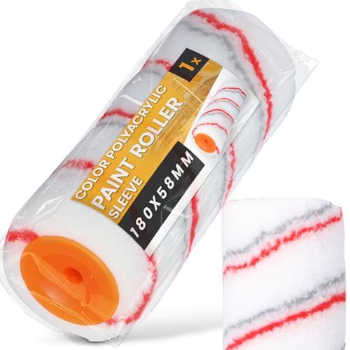 Instalguru Malerrolle Farbroller 18 cm 8x58 mm Polyacryl...