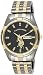 U.S. Polo Assn. Classic Men's USC80047 Gun-Metal Day-Date Black Dial Dress Watch