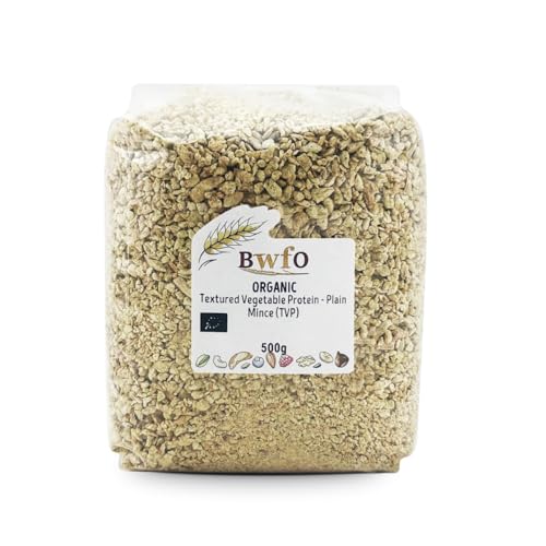 Organic Textured Vegetable Protein - Plain Mince (TVP) 500g (BWFO)