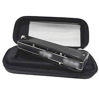 Yuxahiugkq Armonica Adulte Harmonica chromatique 12 Trous Abdos Peigne Housse en Laiton Housse de Roseau de plaques de… - Les Beatles, Paul McCartney, John Lennon, RIngo Starr, George Harrison Yuxahiugkq Armonica Adulte Harmonica chromatique 12 Trous Abdos Peigne Housse en Laiton Housse de Roseau de plaques de… – Image 5