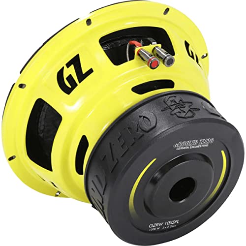 Ground Zero GZRW 10XSPL 25 cm SPL Subwoofer